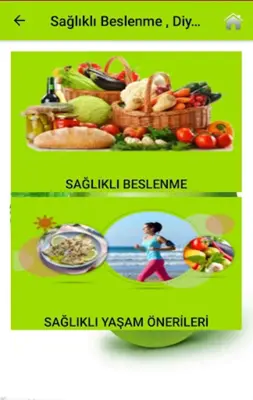 Sağlıklı Beslenme ve Yaşam Rehberi android App screenshot 5